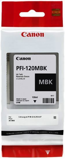 Картридж Canon PFI-120 MBK, черный матовый / 2884C001 – купить в 