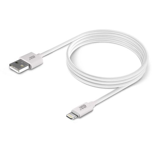 Кабель BORASCO Lightning (m) - USB (m), 1м, 2A, белый [20543]