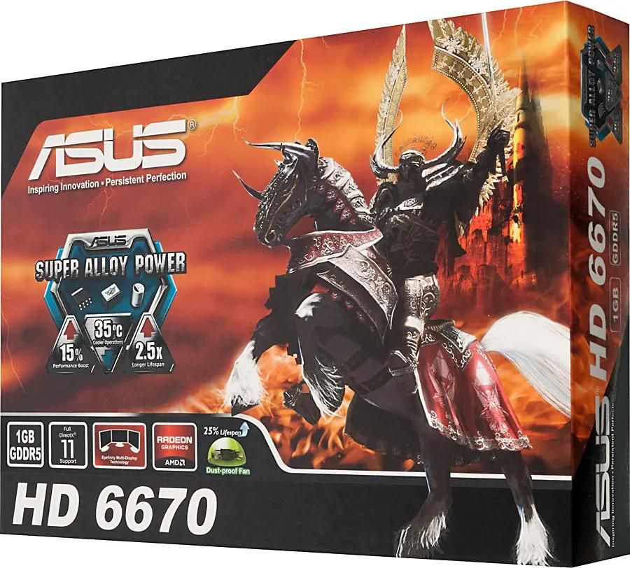 Asus hd 6670 on sale