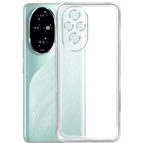 Чехол (клип-кейс) BORASCO Silicone Case, для Honor 200 Pro, прозрачный [73472]