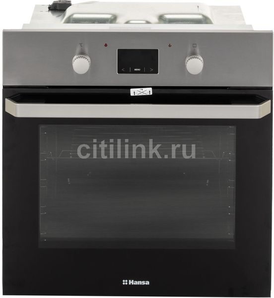 Духовой шкаф Hansa BOEI684721, нержавеющая сталь/черный