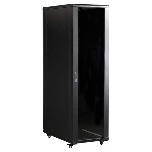 Шкаф коммутационный LanMaster TWT-CBB-42U-6X10-P1 напольный, перфорированная передняя дверь, 42U, 600x1000 мм