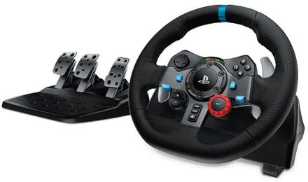 Руль Logitech G29 Driving Force Racing для PC, PS3 / PS4 / PS4 Pro / PS5 [941-000112]