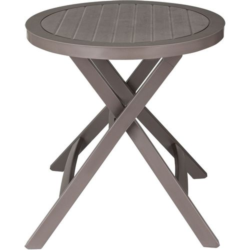 Садовый стол DOMFY Garden Table, пластик, коричневый [domfy garden tbl/cbr]