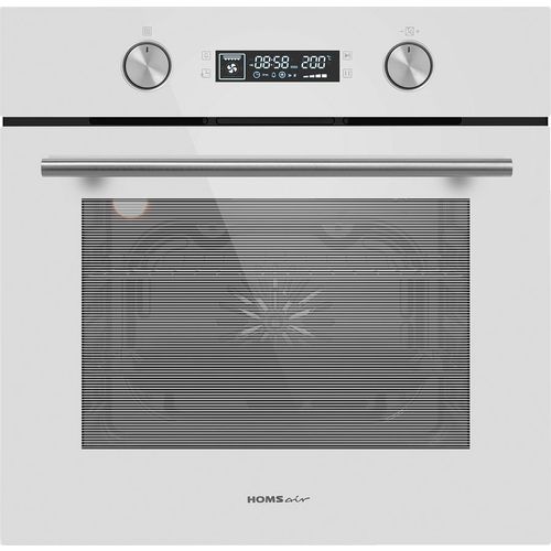 Духовой шкаф электрический HOMSAIR OEM606WH, 60л, дверца с 3 стеклами, белый
