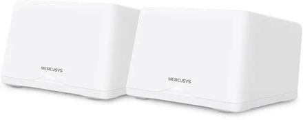 Бесшовный Mesh роутер MERCUSYS Halo H47BE,  Wi-Fi 7,  BE9300,  2.4/5/6ГГц, 3 WAN/LAN, белый, 2 шт. в комплекте [halo h47be(2-pack)]