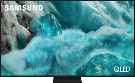 65" Телевизор Samsung QE65Q7F5AUXRU QLED, 4K Ultra HD, СМАРТ ТВ, Tizen OS, черный