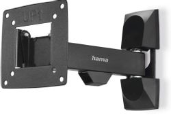Кронштейн для телевизора HAMA 00220820, 10-26", настенный, поворот и наклон, черный
