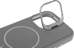 Чехол (клип-кейс) ZIBELINO Organic, для Apple iPhone 16, серый