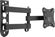 Изображение товара Кронштейн для телевизора HAMA R1 118153, 10-27", настенный, поворотно-выдвижной и наклонный,  черный