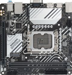 Изображение товара Материнская плата ASUS PRIME H610I-PLUS-CSM DDR5 для ПК с поддержкой актуальных процессоров