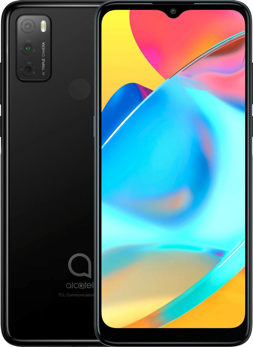 Характеристики Смартфон Alcatel 3L 64Gb, 6056H, черный (1477239) смотреть в  СИТИЛИНК