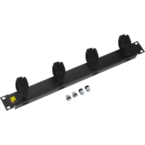 Кабельный органайзер вертик. Lanmaster (LAN-ORG/VCM4-1U) кольца 1U шир.:19"