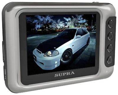 Видеорегистратор Supra SCR-730, серый – купить в Ситилинк | 839771