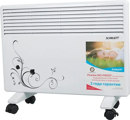 Конвектор Scarlett SC-2159,  1500Вт,  с терморегулятором, белый