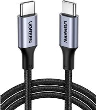 Изображение товара Кабель UGREEN US316 USB Type-C 1м 5A черный в оплетке