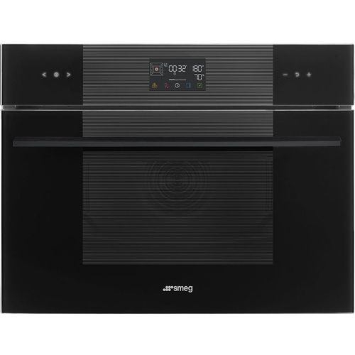 Духовой шкаф электрический SMEG Linea SO4102S3B3, 41л, дверца с 3 стеклами, черный