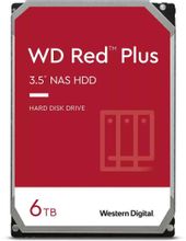 Жесткий диск WD Red Plus WD60EFPX,  6ТБ