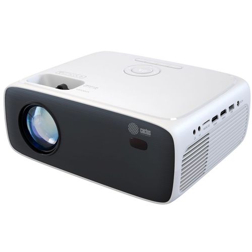 Проектор Cactus CS-PRM.07WT.Full HD, LCD, белый [cs-prm.07wt.wuxga]