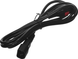 Шнур питания Lanmaster (LAN-PP13L/14-2.0-BK) C13-С14 проводник.:3x0.75мм2 2м 220В 10А черный