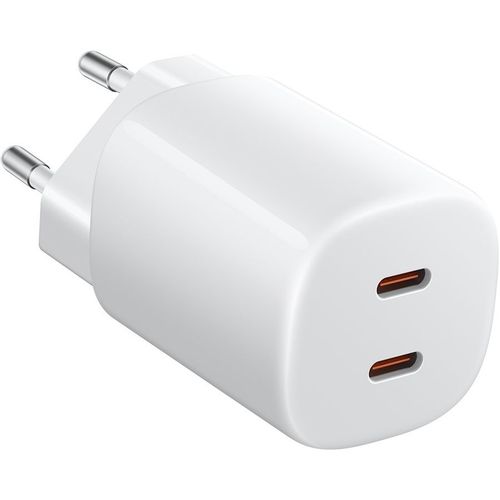 Сетевое зарядное устройство Xiaomi Nano Turbo Charging, 2xUSB-C, 45Вт, 4.1A, белый [bhr087oeu]
