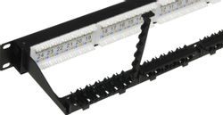 Патч-панель Lanmaster (LAN-PPN24U6A) 19" 1U 24xRJ45 кат.6A UTP