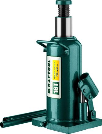 Домкрат гидравлический Kraftool 43462-16_z01 бутылочный, 16т