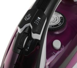 Утюг CENTEK CT-2344,  с паровым ударом,  фиолетовый