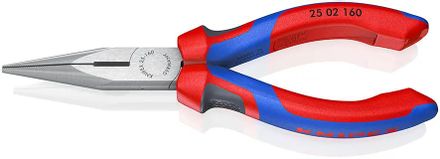 Длинногубцы KNIPEX 160мм [kn-2502160sb]