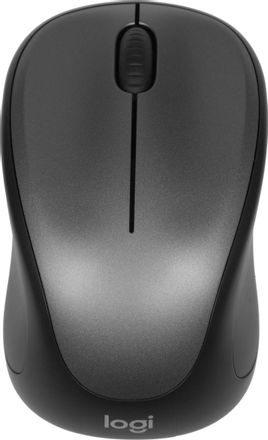 Мышь беспроводная Logitech M235, радио, оптическая, USB, 1000dpi, серый и черный [910-002692]