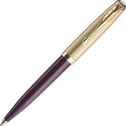 Ручка шариковая Parker 51 Deluxe Plum GT чернила черный коробка подарочная [2123518]
