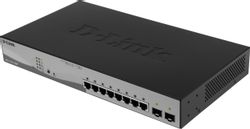Коммутатор D-Link DGS-1210-10MP/F3A, настраиваемый