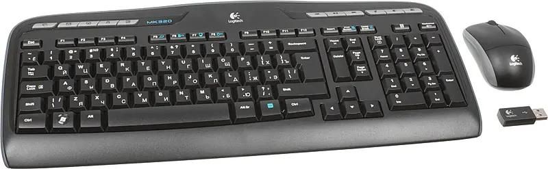 Teclado logitech mk320 on sale