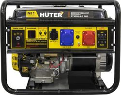 Изображение товара Бензиновый генератор Huter DY9500LX-3 PRO, 380/220 В, 8кВт [64/1/77]
