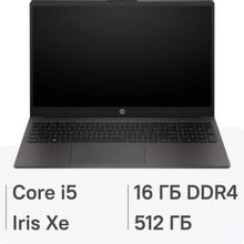 Изображение товара Ноутбук HP 250 G10 15.6 IPS Intel Core i5 16GB SSD FreeDOS