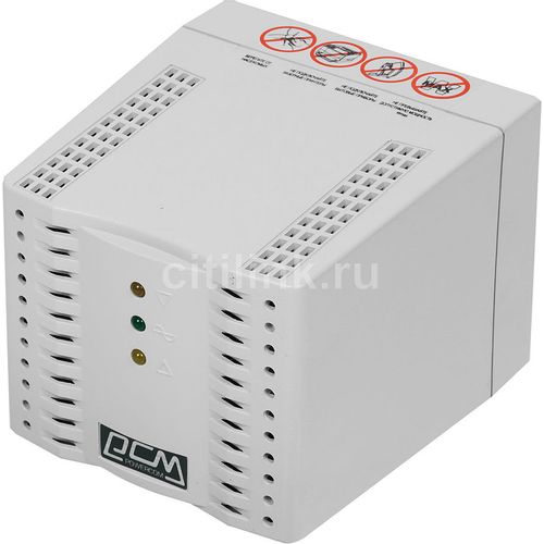 Стабилизатор напряжения POWERCOM TCA-3000 белый