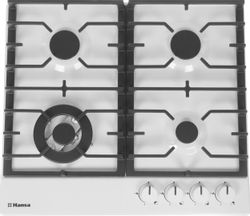 Газовая варочная панель Hansa BHGW611839, белый