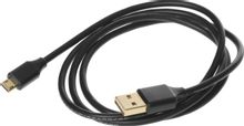 Изображение товара Кабель Buro Reversible,  micro USB (m) -  USB (m),  1м,  1A,  черный [bhp microusb 1m]
