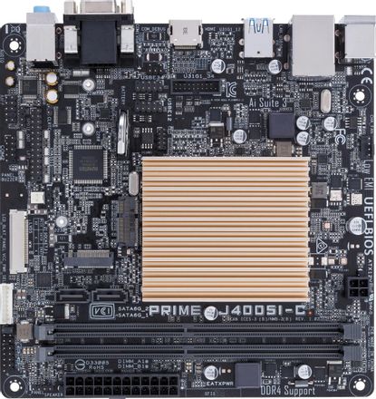 Материнская плата ASUS PRIME J4005I-C, mini-ITX, Ret