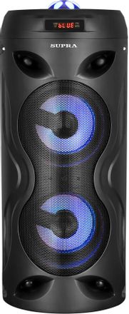 Музыкальный центр Supra SMB-330, 20Вт, с караоке, Bluetooth, FM, USB, черный