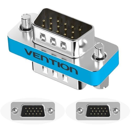 Переходник VGA VENTION DDBI0, VGA (m) - VGA (m), круглое