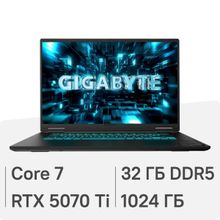 Изображение товара Игровой ноутбук GIGABYTE Gaming A16 Pro GA6DH 16 IPS 12ГБ RTX RTX 5070 Ti