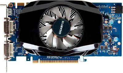 Видеокарта GIGABYTE NVIDIA  GeForce GTS 450 1ГБ GDDR5, Ret [gv-n450-1gi]