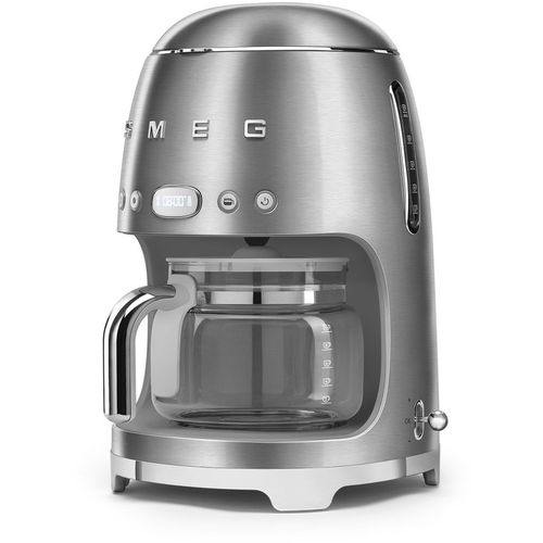 Кофеварка SMEG DCF02SSEU, капельная, нержавеющая сталь