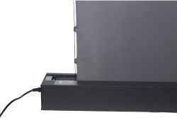Экран Cactus FloorRising CS-PSFRALR-263X148 черный