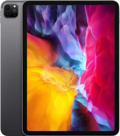 11" Планшет Apple iPad Pro 2020 11" Wi-Fi MXDE2RU/A 512 GB A12Z Bionic Wi-Fi, 2388 x 1668, iOS, темно-серый