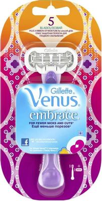 Бритва Gillette Venus Embrace, молодежный дизайн [80268975]