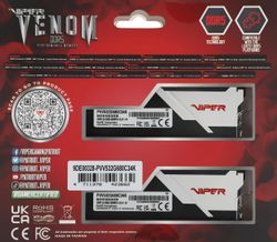 Оперативная память Patriot Viper Venom PVV532G680C34K DDR5 -  2x 16ГБ