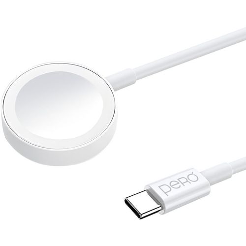 Беспроводное зарядное устройство PERO TC19, USB-C, 2.5Вт, 1A, белый [tc19w]
