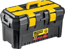Изображение товара Ящик для инструментов Stayer 38016-22 черный 54 л прочный пластиковый ящик